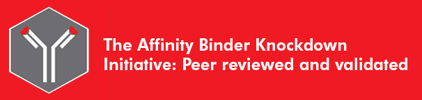 The Affinity Binder Knockdown Initiative