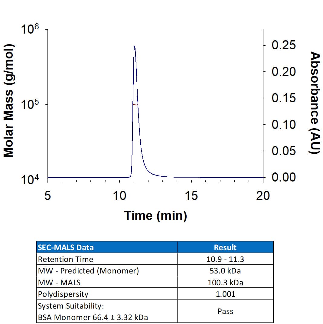 SEC-MALS Kirrel1/NEPH1 [Unconjugated]