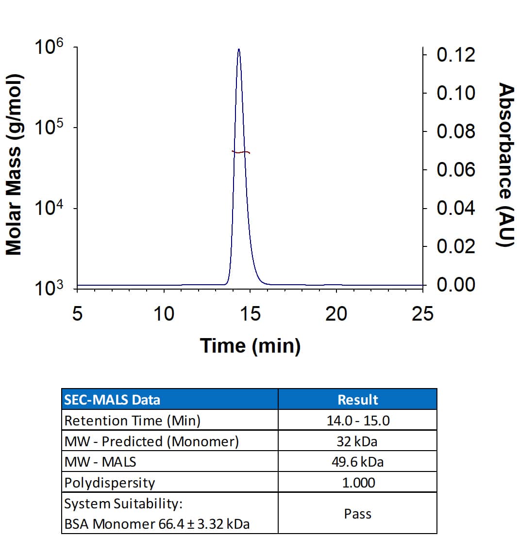 SEC-MALS L-Selectin/CD62L [Unconjugated]