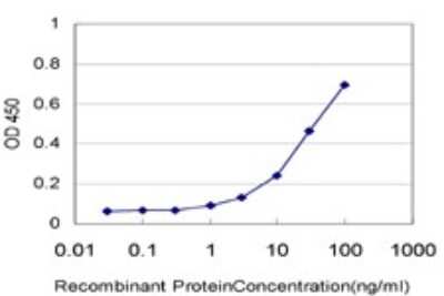 ELISA: ALDH2 Antibody (2A7) [H00000217-M09] - Detection limit for recombinant GST tagged ALDH2 is approximately 1ng/ml as a capture antibody.