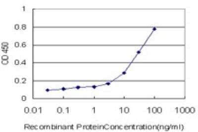 ELISA: ARHGEF1 Antibody (1H4) [H00009138-M01] - Detection limit for recombinant GST tagged ARHGEF1 is approximately 3ng/ml as a capture antibody.