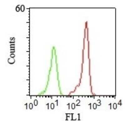 Flow Cytometry: CD46 Antibody (122.2) - Azide and BSA Free [NBP2-33159] - FCM staining of human PBMCs using CD46 Antibody (122.2).