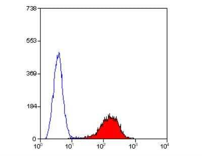 Flow Cytometry: CD47 Antibody (OX-101) [NB100-66632] - Staining of Rat Spleen cells with Mouse anti Rat CD47:Alexa Fluor® 647