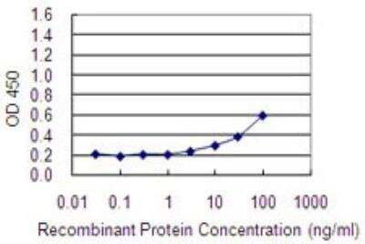 ELISA: FBXL7 Antibody (2G10) [H00023194-M01] - Detection limit for recombinant GST tagged FBXL7 is 1 ng/ml as a capture antibody.