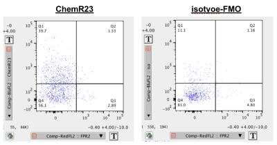 Flow Cytometry: FPRL1/FPR2 Antibody [Alexa Fluor® 700] [NLS1878AF700] - Mouse splenocytes. Cells were pre-gated with live/dead and FSC-A/W to exclude dead cells and cell doublets. Image from verified customer review.