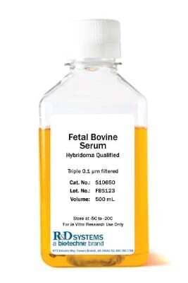 Serum: Fetal Bovine Serum - Hybridoma Qualified [S10650-NOV] - Serum: Fetal Bovine Serum - Hybridoma Qualified [s10650-NOV] - Fetal Bovine Serum
