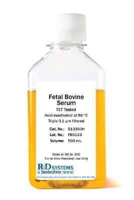 Serum: Fetal Bovine Serum - TET Tested, Heat Inactivated [S10350H-NOV] - Serum: Fetal Bovine Serum - TET Tested, Heat Inactivated [s10350h-NOV] - Fetal Bovine Serum