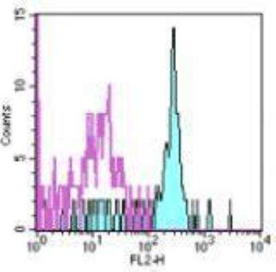 Flow Cytometry: GM-CSF R alpha Antibody (4H1) [PE] [NBP1-43823] - - See Notes