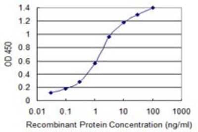 Sandwich ELISA: LASS4 Antibody (2G6) [H00079603-M04] - Detection limit for recombinant GST tagged LASS4 is 0.03 ng/ml as a capture antibody.