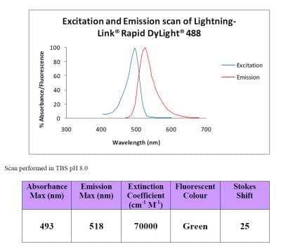 Lightning-Link Rapid DyLight 488 Antibody Labeling Kit [322-0010]