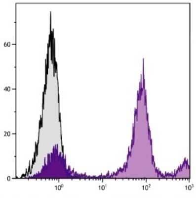 Flow Cytometry: Ly-6C Antibody (HK1.4) [NBP1-28046] - Analysis using the Biotin conjugate of NBP1-28046. Staining of BALB/c bone marrow cells.