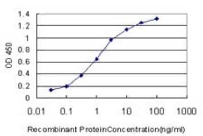 ELISA: NEK3 Antibody (2F8) [H00004752-M01] - Detection limit for recombinant GST tagged NEK3 is approximately 0.03ng/ml as a capture antibody.