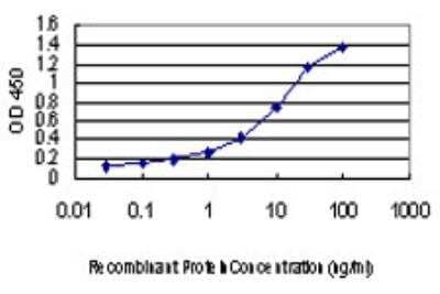 ELISA: PIH1D1 Antibody (1E8) [H00055011-M06] - Detection limit for recombinant GST tagged FLJ20643 is approximately 0.1ng/ml as a capture antibody.