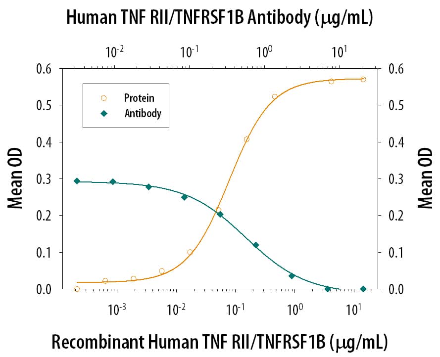 Neutralization TNF RII/TNFRSF1B Antibody (22221) [Unconjugated]