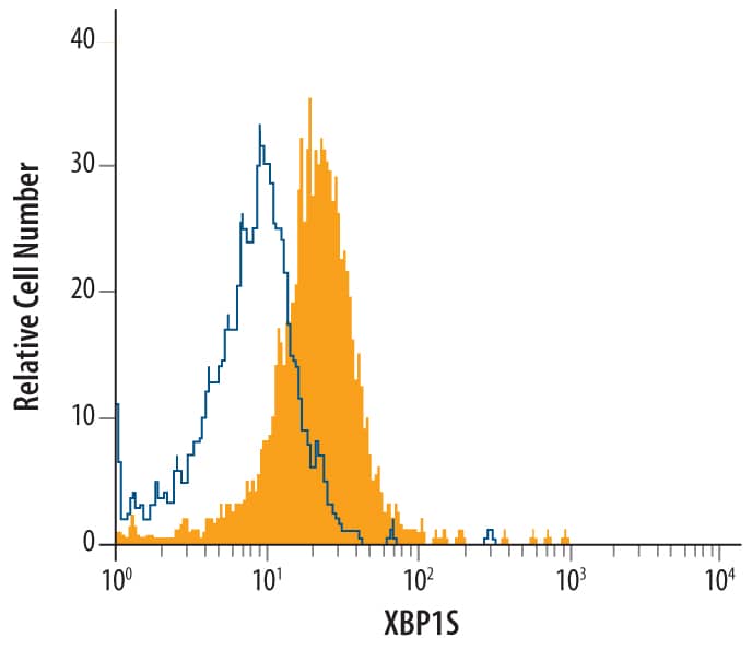 Intracellular Staining by Flow Cytometry XBP1 Antibody (525904) - (S Isoform)