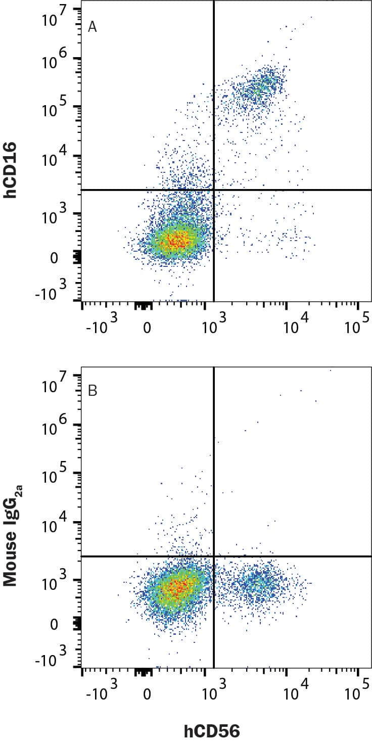 Flow Cytometry Fc gamma RIII (CD16) Antibody (245536) [Unconjugated]