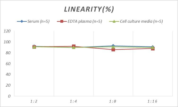 ELISA: 6-OHDA ELISA Kit (Colorimetric) [NBP2-66724] - Samples were spiked with high concentrations of 6-OHDA and diluted with Reference Standard & Sample Diluent to produce samples with values within the range of the assay.