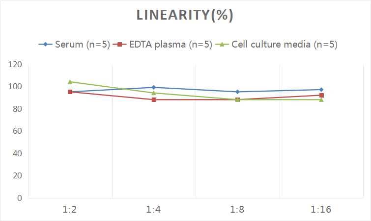 ELISA: Human Ankyrin Brain ELISA Kit (Colorimetric) [NBP2-68218] - Samples were spiked with high concentrations of Human Ankyrin Brain and diluted with Reference Standard & Sample Diluent to produce samples with values within the range of the assay.