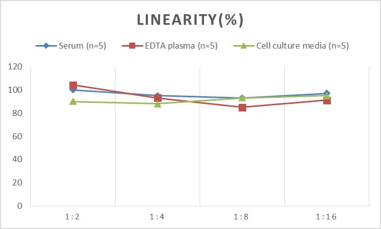 ELISA: Mouse AP-1 ELISA Kit (Colorimetric) [NBP2-69087] - Samples were spiked with high concentrations of Mouse AP-1 and diluted with Reference Standard & Sample Diluent to produce samples with values within the range of the assay.
