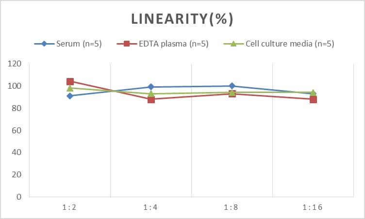 ELISA: Mouse Smad7 ELISA Kit (Colorimetric) [NBP2-76627] - Samples were spiked with high concentrations of Mouse Smad7 and diluted with Reference Standard & Sample Diluent to produce samples with values within the range of the assay.