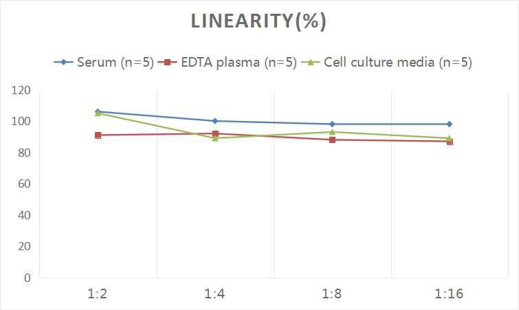 ELISA: Human SPARC-like 1/SPARCL1 ELISA Kit (Colorimetric) [NBP2-76695] - Samples were spiked with high concentrations of Human SPARC-like 1/SPARCL1 and diluted with Reference Standard & Sample Diluent to produce samples with values within the range of the assay.