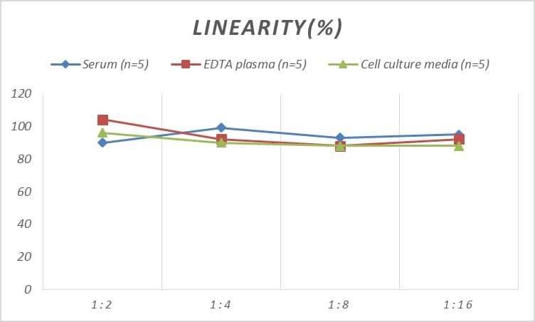 ELISA: Mouse Galectin-12 ELISA Kit (Colorimetric) [NBP2-76719] - Samples were spiked with high concentrations of Mouse Galectin-12 and diluted with Reference Standard & Sample Diluent to produce samples with values within the range of the assay.