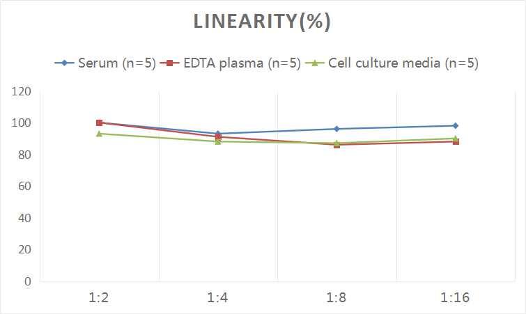 ELISA: Human N-MID Osteocalcin ELISA Kit (Colorimetric) [NBP2-79696] - Samples were spiked with high concentrations of Human N-MID Osteocalcin and diluted with Reference Standard & Sample Diluent to produce samples with values within the range of the assay.