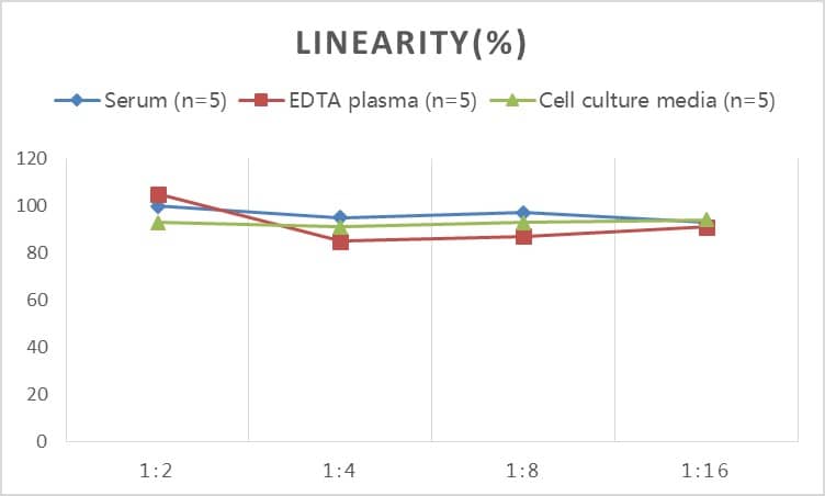 ELISA: Mouse IGFBP-4 ELISA Kit (Colorimetric) [NBP2-80243] - Samples were spiked with high concentrations of Mouse IGFBP-4 and diluted with Reference Standard & Sample Diluent to produce samples with values within the range of the assay.