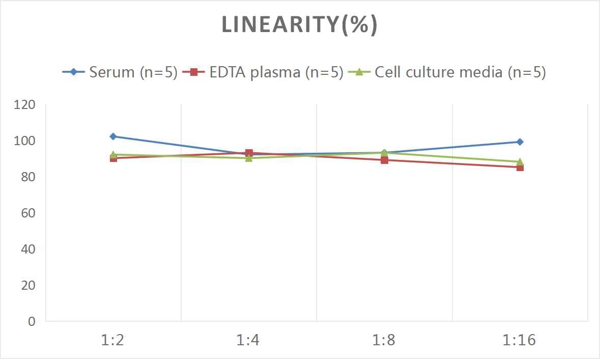 ELISA: Mouse PLA2G7/PAF-AH/Lp-PLA2 ELISA Kit (Colorimetric) [NBP2-81152] - Samples were spiked with high concentrations of Mouse PLA2G7/PAF-AH/Lp-PLA2 and diluted with Reference Standard & Sample Diluent to produce samples with values within the range of the assay.