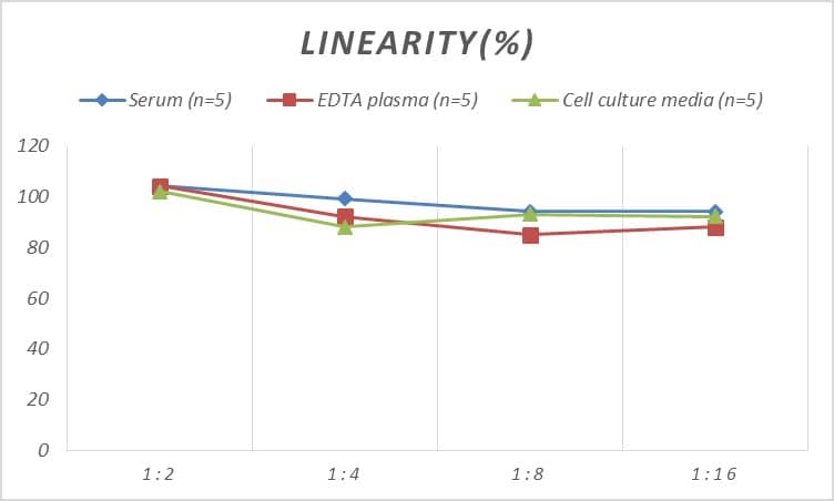 ELISA: Mouse GATA-3 ELISA Kit (Colorimetric) [NBP3-00433] - Samples were spiked with high concentrations of Mouse GATA-3 and diluted with Reference Standard & Sample Diluent to produce samples with values within the range of the assay.