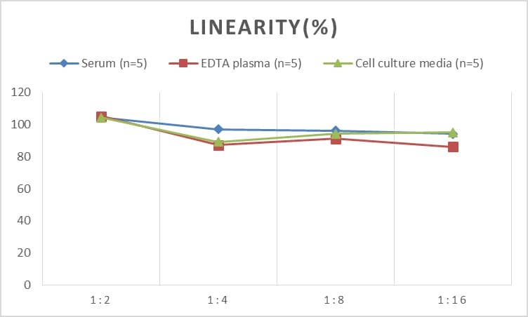 ELISA: Human PCDHB2 ELISA Kit (Colorimetric) [NBP3-08171] - Samples were spiked with high concentrations of Human PCDHB2 and diluted with Reference Standard & Sample Diluent to produce samples with values within the range of the assay.