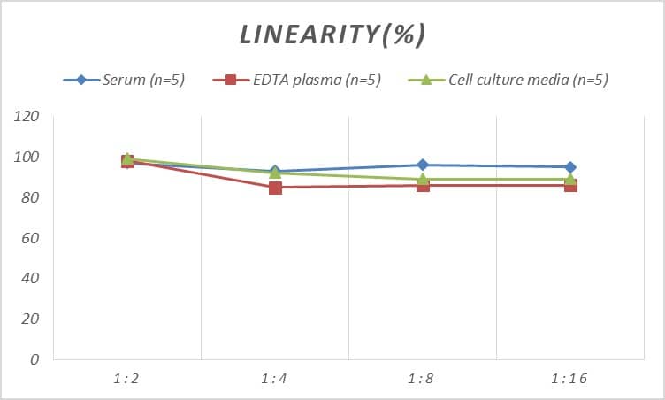 ELISA: Human EphA2 ELISA Kit (Colorimetric) [NBP3-18025] - Samples were spiked with high concentrations of Human EphA2 and diluted with Reference Standard & Sample Diluent to produce samples with values within the range of the assay.