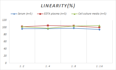 Samples were spiked with high concentrations of Monkey SCF/c-kit Ligand, and diluted with Reference Standard & Sample Diluent to produce samples with values within the range of the assay.