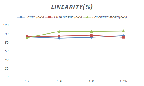 Samples were spiked with high concentrations of Porcine Angiotensin II, and diluted with Reference Standard & Sample Diluent to produce samples with values within the range of the assay.
