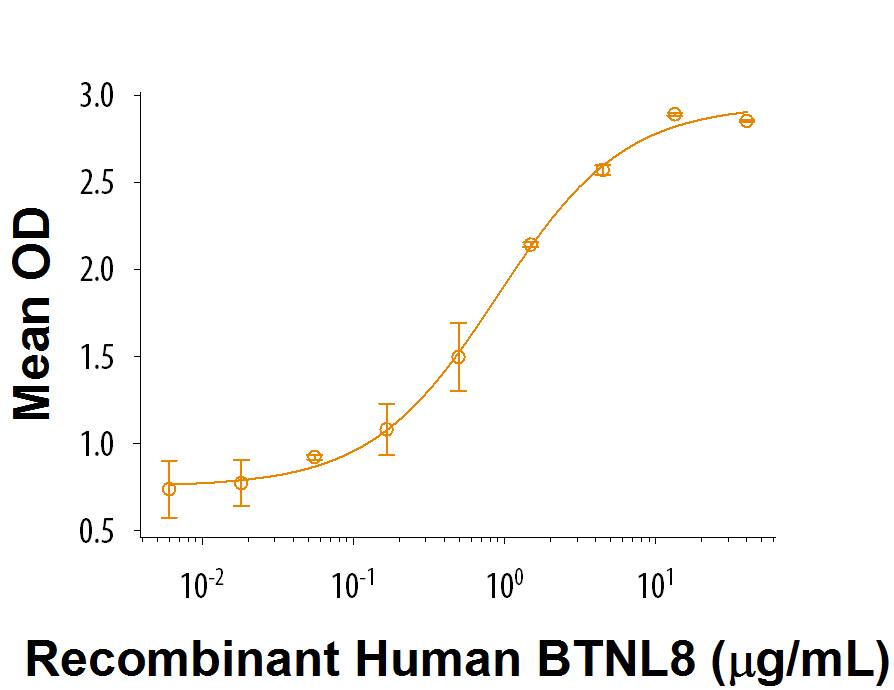 Bioactivity BTNL8 [Unconjugated]