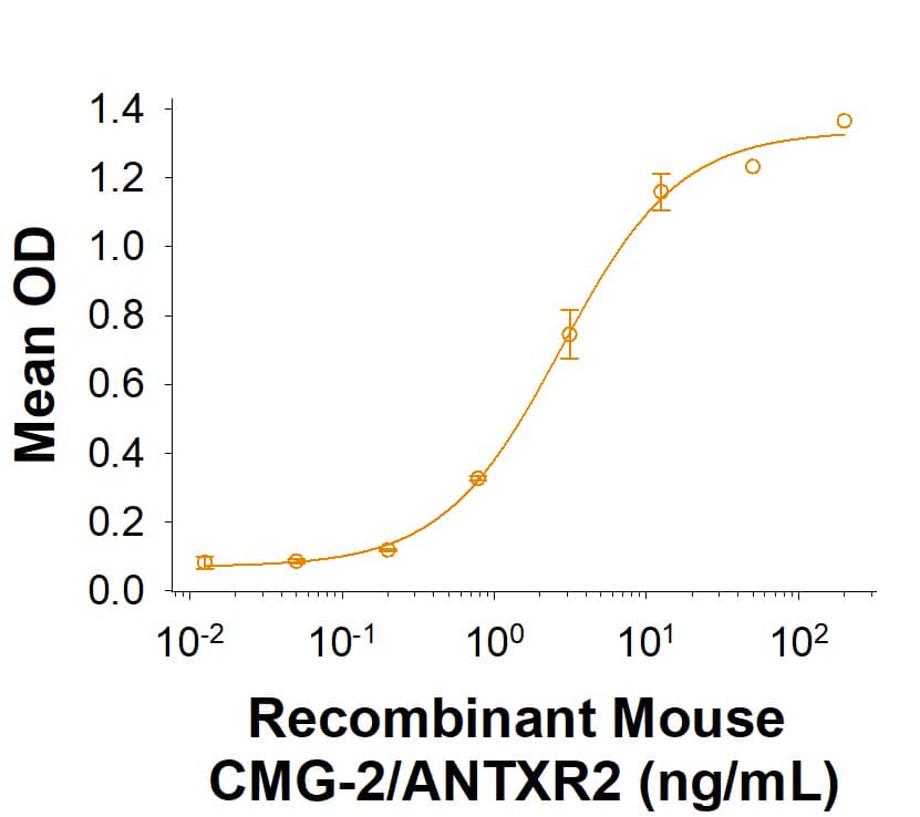 Binding Activity CMG-2/ANTXR2 [Unconjugated]