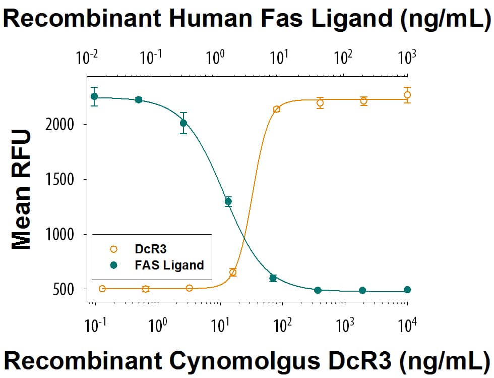 Bioactivity DcR3/TNFRSF6B [Unconjugated]