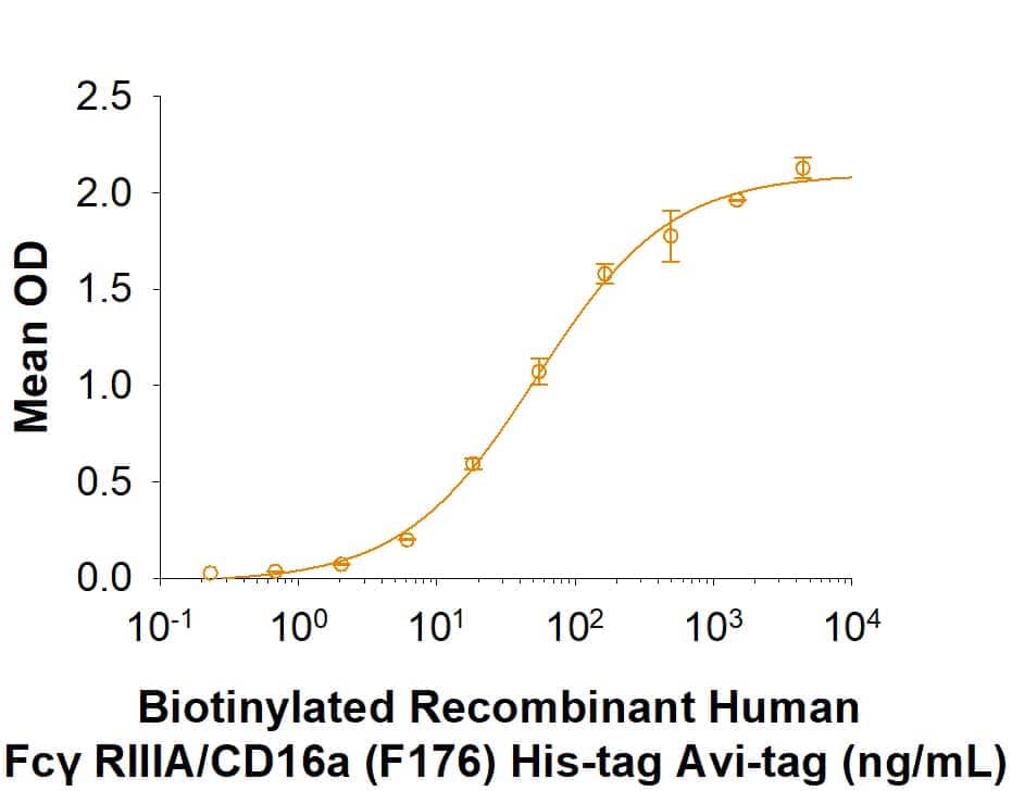 Binding Activity Fc gamma RIIIA/CD16a [Biotin]